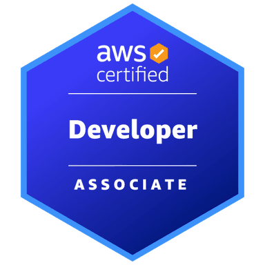 badge certfication developer associate AWS